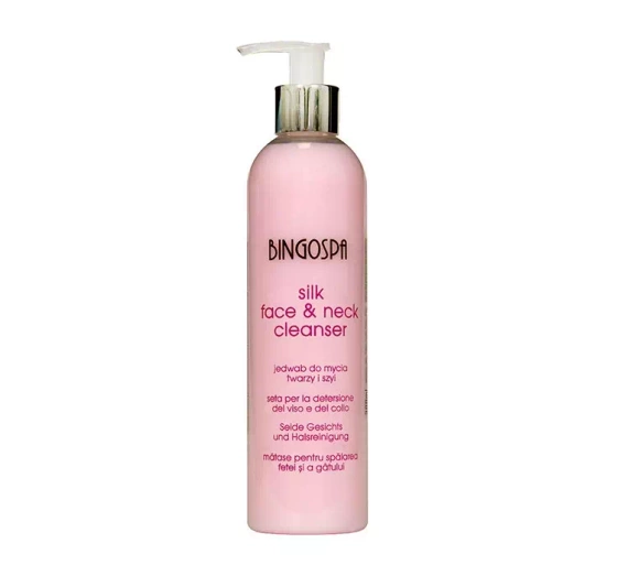 BINGOSPA SILK FOR FACE AND NECK WASH 300ML