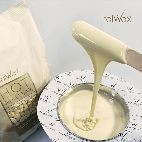 Click on photo to zoom it ItalWax Hair Removal Wax Granules White Chocolate 1000g