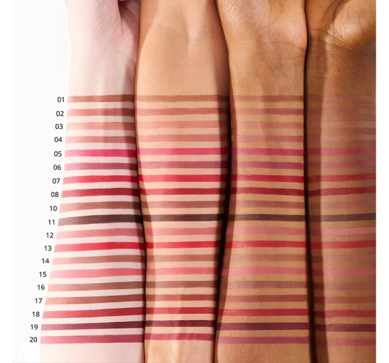 Essence 8h Matte Comfort Waterproof Lip Liner 19 Burgundy Bestie 0.3 g