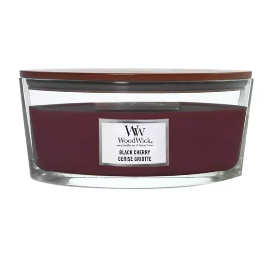 WOODWICK ELLIPSE CANDLE SCENTED CANDLE BLACK CHERRY 453.6G