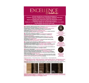 LOREAL EXCELLENCE CREME HAIR COLOUR 5.00 LIGHT BROWN
