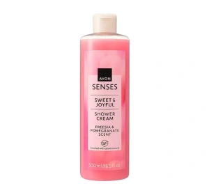 AVON SENSES HAPPINESS CREAMY SHOWER GEL 500ML