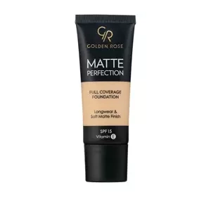 GOLDEN ROSE MATTE PERFECTION FULL COVERAGE FOUNDATION SPF15 N2 35ML
