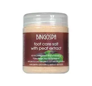 BINGOSPA WARMING FOOT SALT WITH PEAT 550G