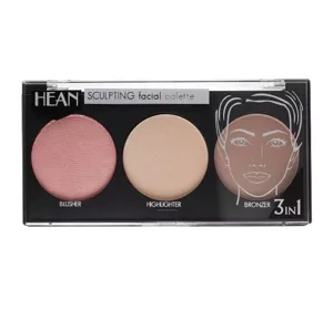 HEAN SCULPTING FACE CONTOUR PALETTE 3IN1