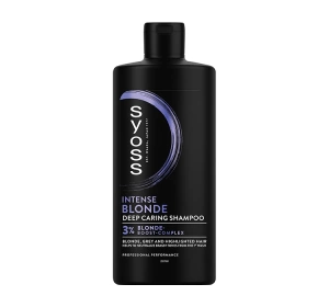 SYOSS BLONDE & SILVER SHAMPOO FOR LIGHTENED GRAY AND BLONDE HAIR 440ML