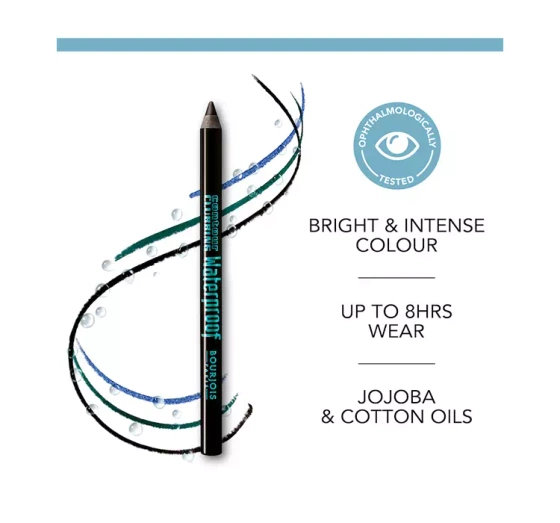 BOURJOIS WATERPROOF EYE PENCIL BROWN 57