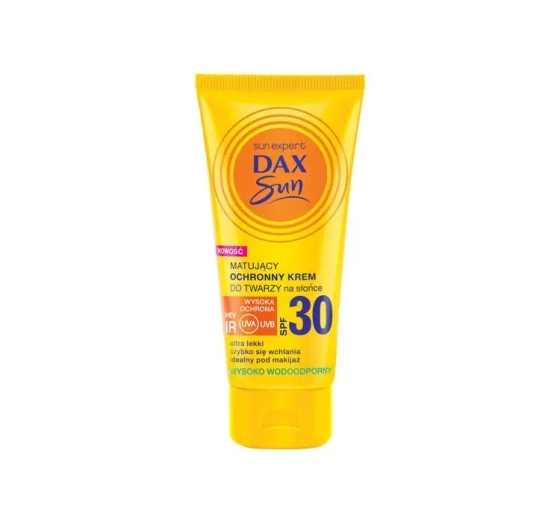 DAX SUN MATTIFYING FACE SUNSCREAM WITH SPF30 50ML 