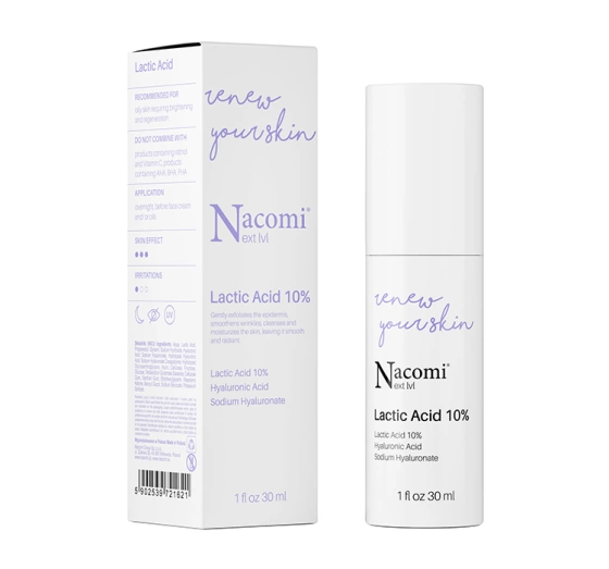 NACOMI NEXT LEVEL FACE SERUM LACTIC ACID 10% 30ML