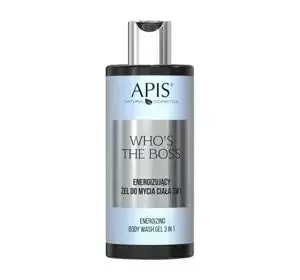 APIS WHO'S THE BOSS ENERGIZING BODY WASH GEL 3 IN 1 300ML