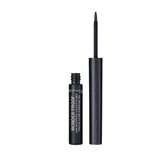 Click on photo to zoom it Rimmel Wonder'proof Waterproof Eyeliner 006 Sparkly Anthracite 1.4ml