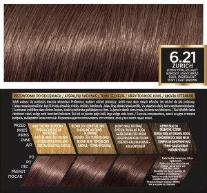 LOREAL RECITAL PREFERENCE PERMANENT HAIR DYE 6.21