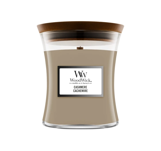 Click on photo to zoom it WOODWICK MEDIUM JAR CANDLE SCENTED CANDLE CASHMERE 275G