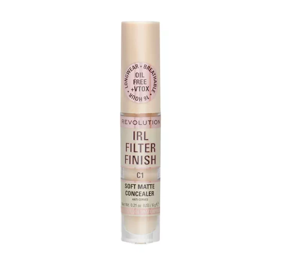 MAKEUP REVOLUTION IRL FILTER FINISH FACE CONCEALER C1 6G