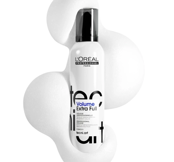LOREAL PROFESSIONNEL TECNI ART FULL VOLUME EXTRA VOLUME HAIR FOAM 250 ML