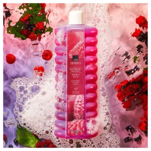 AVON SENSES BUBBLE BATH RASPBERRY DELIGHT 1000ML