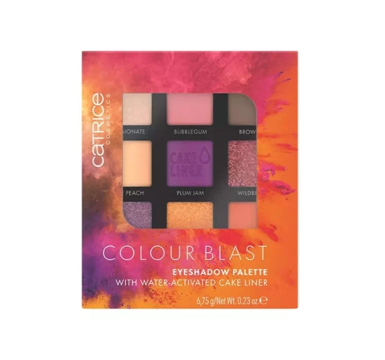 CATRICE COLOUR BLAST EYESHADOW PALETTE 010 TANGERINE MEETS LILAC 6.75G