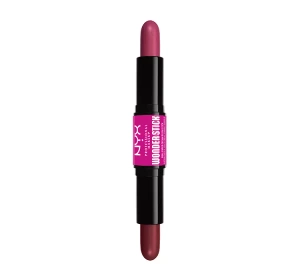 NYX PROFESSIONAL MAKEUP WONDER STICK DUAL-ENDED CREAM BLUSH STICK 04 DEEP MAGENTA + GINGER 2x4G