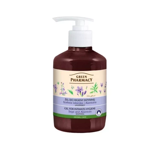 GREEN PHARMACY INTIMATE HYGIENE GEL MEDICINAL SAGE AND ALLANTOIN 370ML