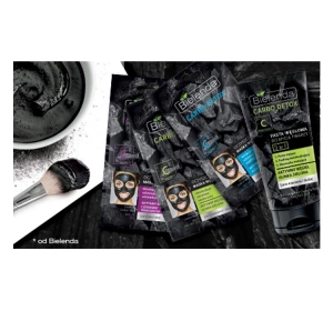 Bielenda Carbo Detox Charcoal Nose Strips, Pack of 2