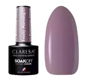 CLARESA SOAK OFF HYBRID NAIL POLISH FROSTY MORNING 10 5G