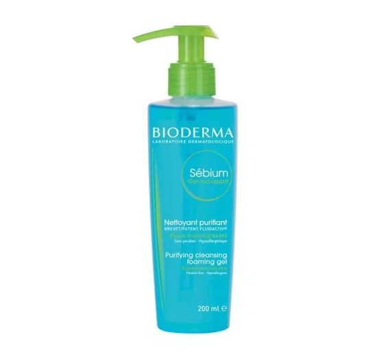 BIODERMA ANTIBACTERIAL SEBIUM FACE WASH GEL CLEANSING GEL 200ML