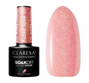 CLARESA SOAK OFF HYBRID NAIL POLISH FALLIN' LOVE 10 5G