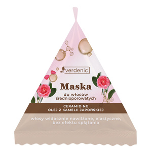 Verdenic Ceramid NG and Camellia Oil Hair Mask Sachet for Medium-Porosity Hair 25ml