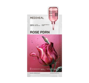 Mediheal Rose PDRN Pore-Minimising Sheet Mask 24ml