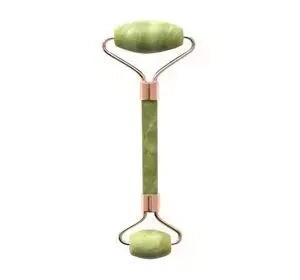 FLUFF FACE ROLLER FACIAL JADE MASSAGER GREEN