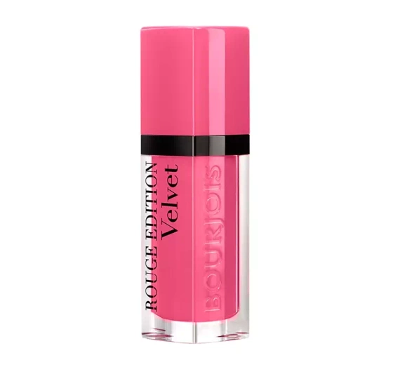 BOURJOIS ROUGE EDITION VELVET MATTE LIQUID LIPSTICK 11 SO HAP'PINK 7.7ML