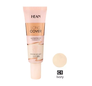 HEAN LONG COVER WATERPROOF FOUNDATION SPF20 C1 IVORY 25ML