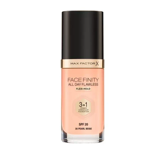 MAX FACTOR FACEFINITY ALL DAY FLAWLESS FOUNDATION 3IN1 35 PEARL BEIGE 30ML