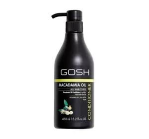 GOSH MACADAMIA OIL VEGAN CONDITIONER FOR DRY HAIR 450ML