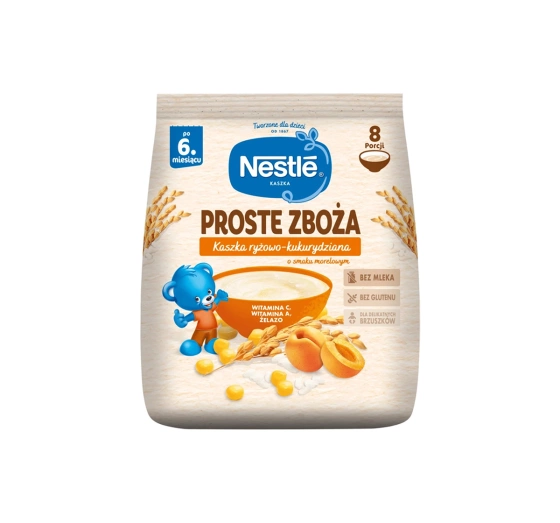 Nestle Proste Cereals rice and corn porridge Apricot 144g
