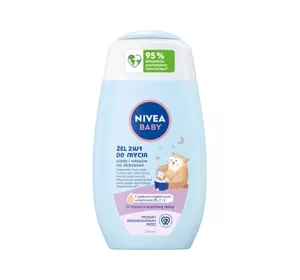 NIVEA BABY GEL 2IN1 BEDTIME HAIR & BODY WASH 200ML