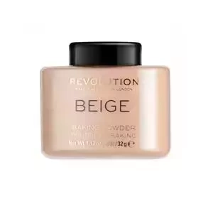 REVOLUTION BAKING POWDER LOOSE POWDER BEIGE 32G