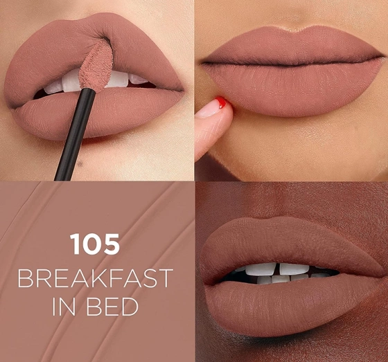 LOREAL INFAILLIBLE MATTE RESISTANCE MATTE LIQUID LIPSTICK 105 BREAKFAST IN BED 5ML