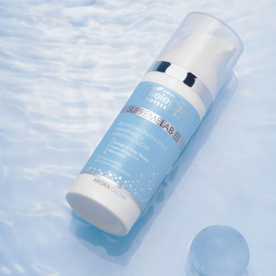 Click on photo to zoom it BIELENDA PROFESSIONAL SUPREMELAB HYDRA GLOW OIL-FREE HYDRATING HYDRO-CREAM WITH GLOW EFFECT 50ML