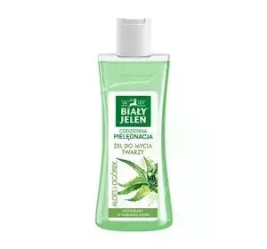 BIAŁY JELEŃ FACE WASH GEL ALOE AND CUCUMBER 265ML