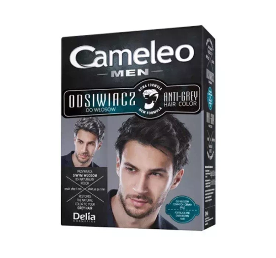 DELIA CAMELEO MEN BLACK HAIR SHOCKS