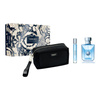 VERSACE POUR HOMME SET EAU DE TOILETTE SPRAY 100ML + 10ML + COSMETIC BAG
