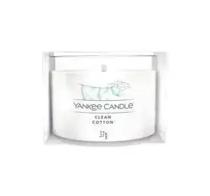 YANKEE CANDLE MINI SCENTED CANDLE CLEAN COTTON 37G