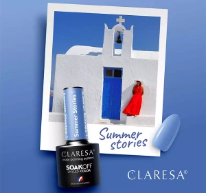CLARESA SOAK OFF UV/LED COLOR SUMMER STORIES 1 5ML