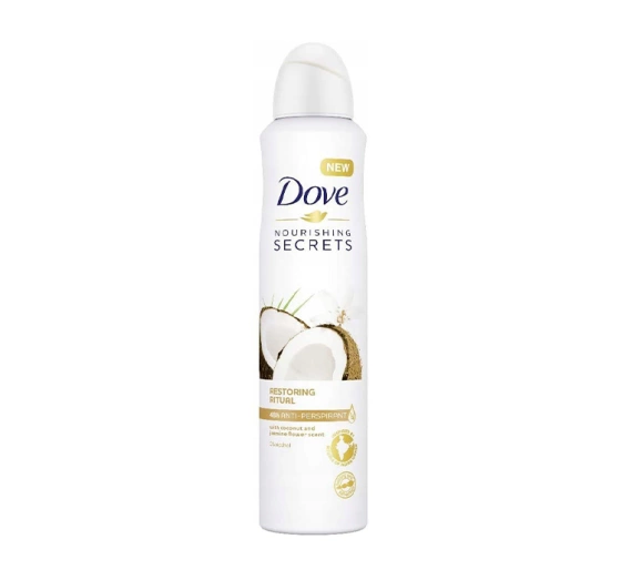 DOVE NOURISHING SECRETS ANTIPERSPIRANT SPRAY COCONUT & JASMINE FLOWER 250ML