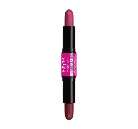 NYX PROFESSIONAL MAKEUP WONDER STICK DUAL-ENDED CREAM BLUSH STICK 04 DEEP MAGENTA + GINGER 2x4G