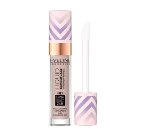 EVELINE LIQUID CAMOUFLAGE CONCEALER WITH HYALURONIC ACID 	04 LIGHT ALMOND 7ML