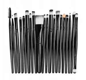 A SET OF PROFESSIONAL MAKEUP BRUSHES 20 PCS