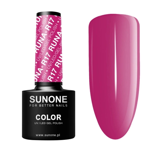 SUNONE COLOR UV/LED GEL POLISH R17 RUNA 5ML