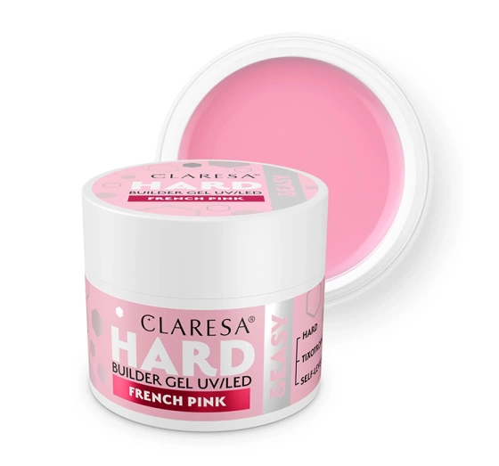 Click on photo to zoom it Claresa Hard & Easy French Pink Builder Gel 45g